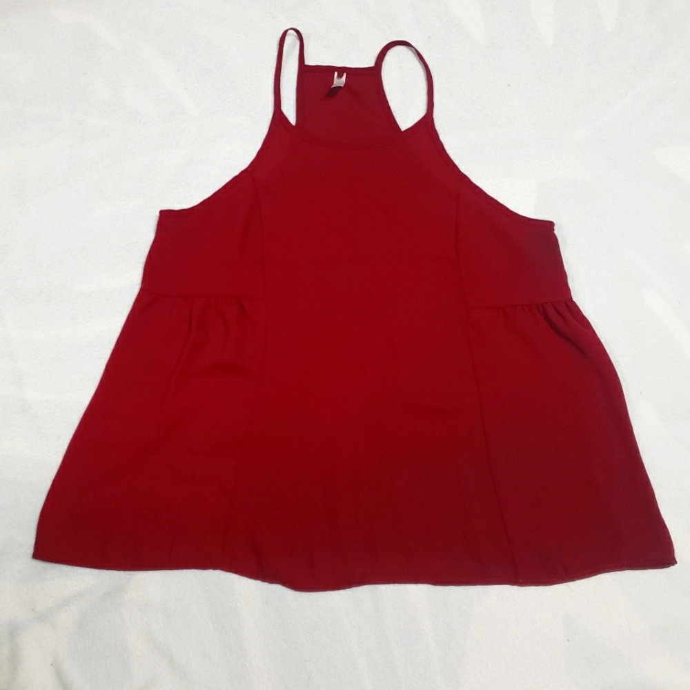 Fio Fio Red Halter Tanktop